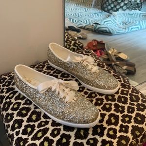 Kate Spade Glitter Keds